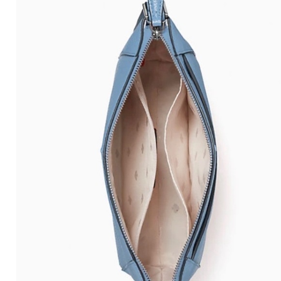 Kate Spade baby dusty blue pebbled leather Monica crossbody NWT - Picture 6 of 17